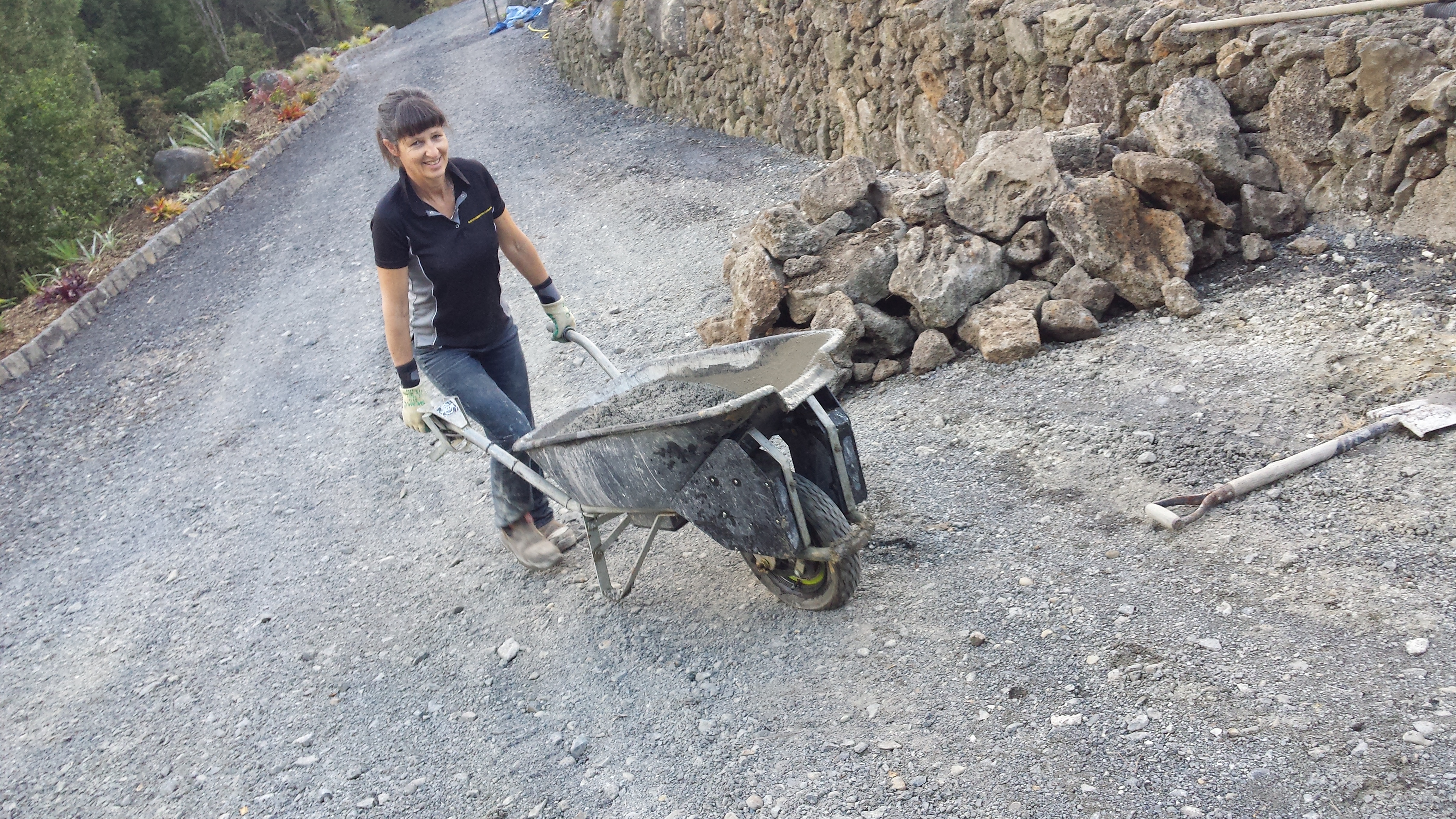 Our Electric Wheelbarrow Sustainable Landscapes